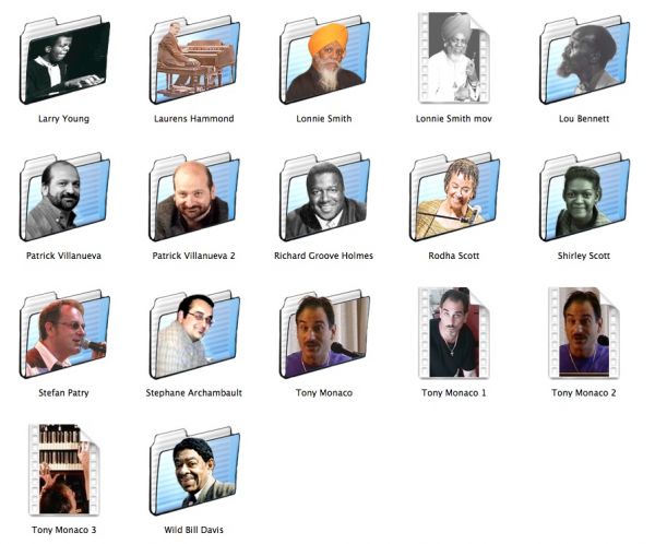 Hammond players icons 3